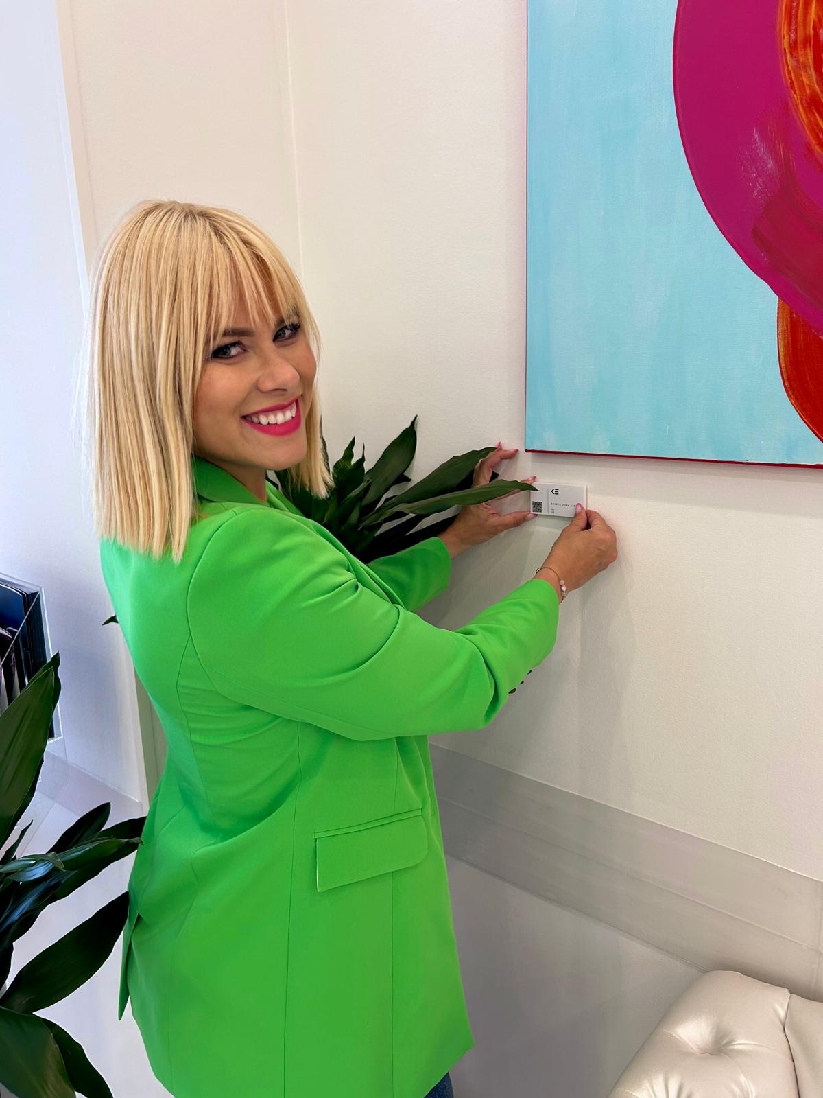 Kovács Erika portré, KE Art Gallery